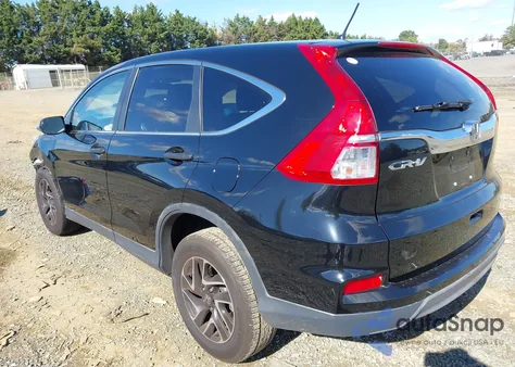 2016 Honda Cr-V Se из США, поврежденный, VIN 2HKRM3H46GH514808